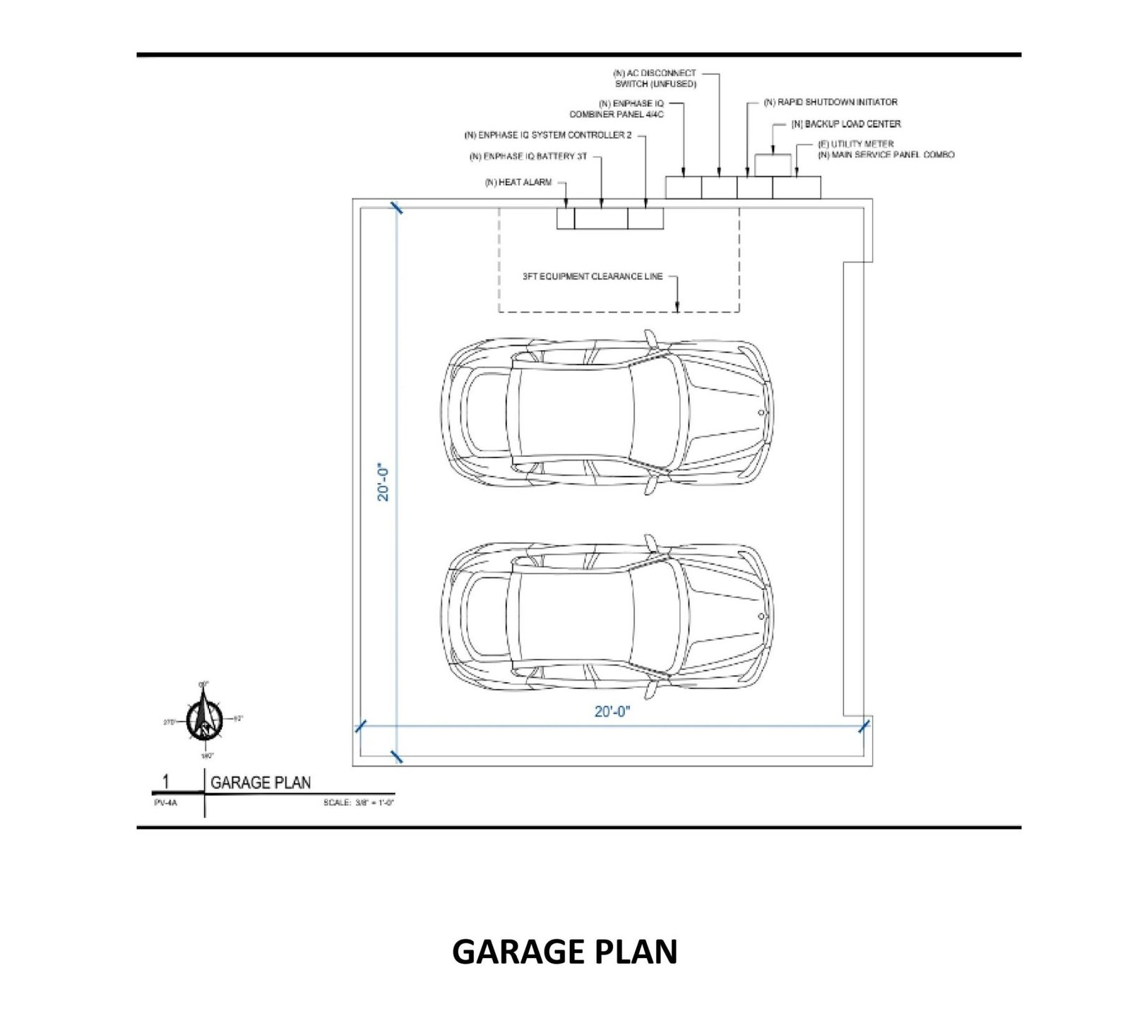 EV charging station permit design