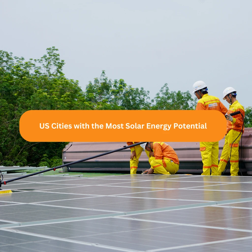US Cities with the Most Solar Energy Potential