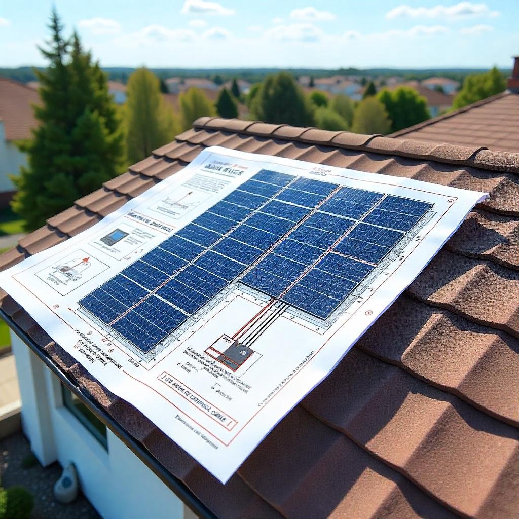 solar panel system design