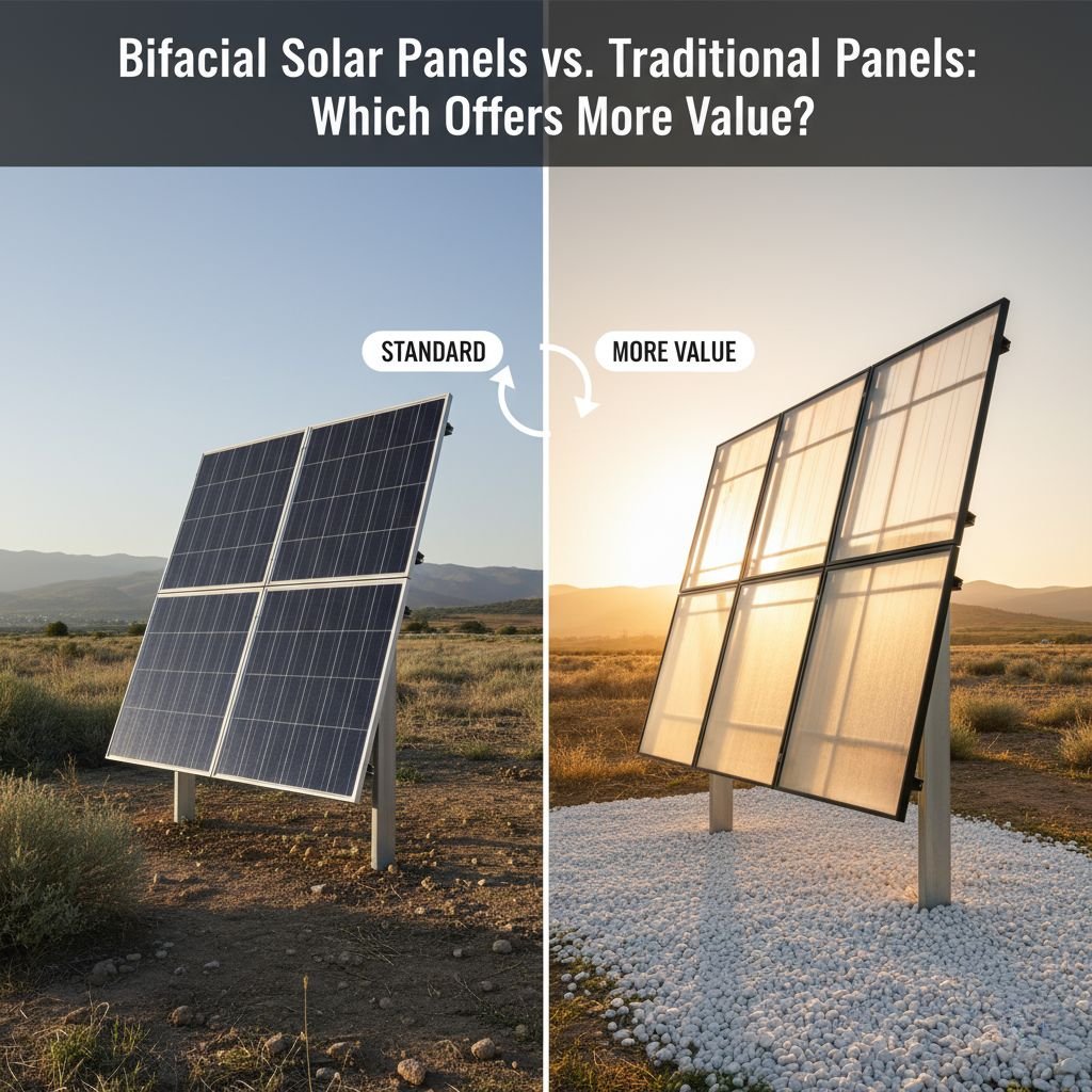 Bifacial Solar Panels vs. Traditional Panels: Which Offers More Value?