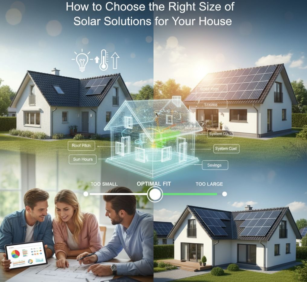 How to Choose the Right Size of Solar Solutions for Your House
